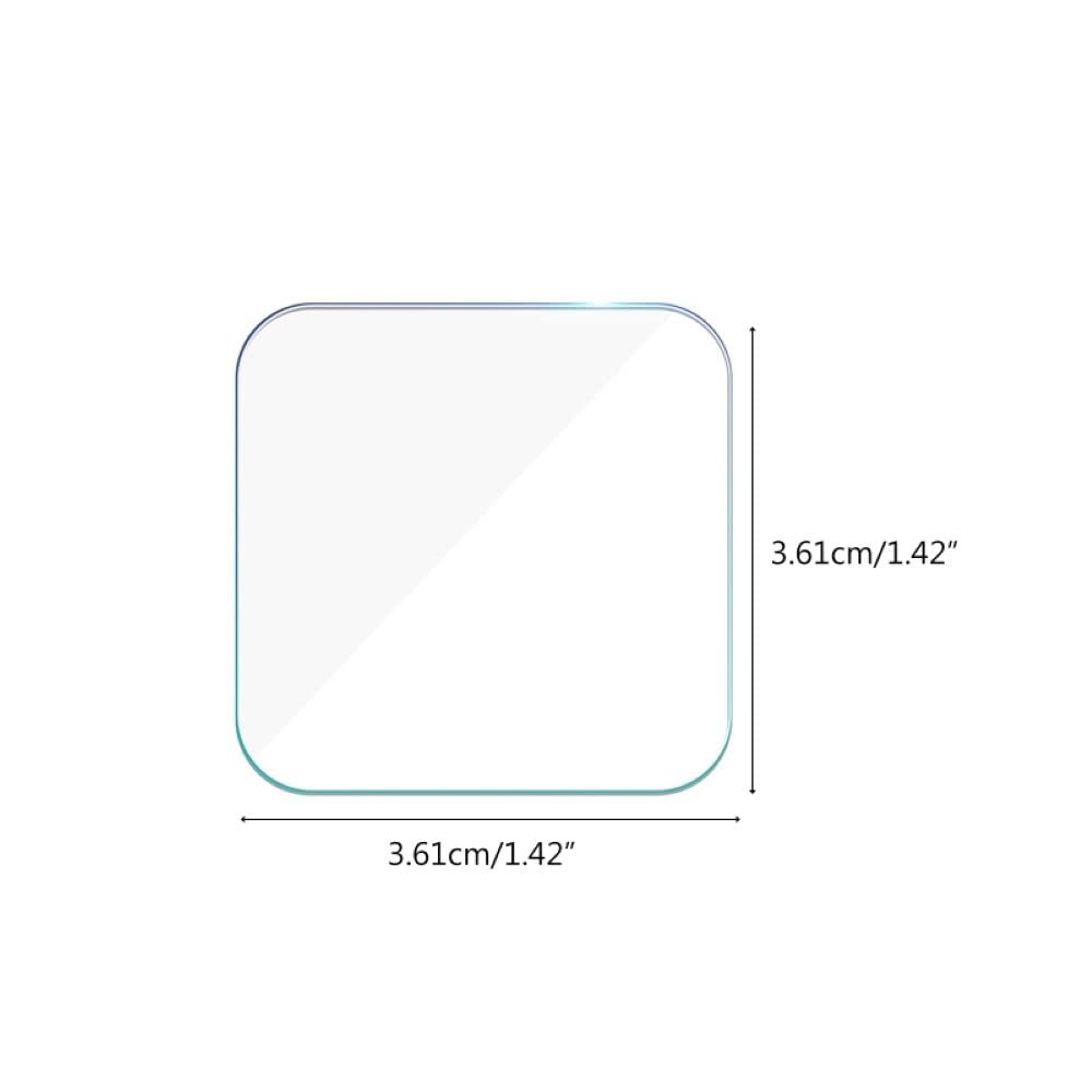 HD Tempered Glass 2.5D Curved Edge 9H Hardness for DJI Ronin Rs 3 and Rs3 Pro DSLR Gimbal Screen Protective Guard Accessories (2 Glasses)