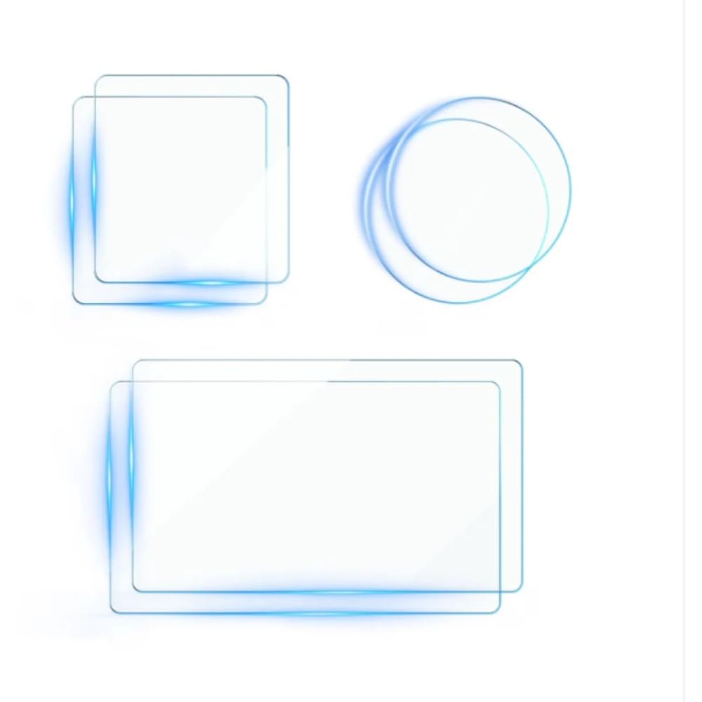 GetZget® Tempered Glass Screen Protector for DJI Action 6 Camera | 9H Hardness, Anti-Glare HD Clarity, 2D Curved Edge | Scratch-Resistant (Pack of 2)