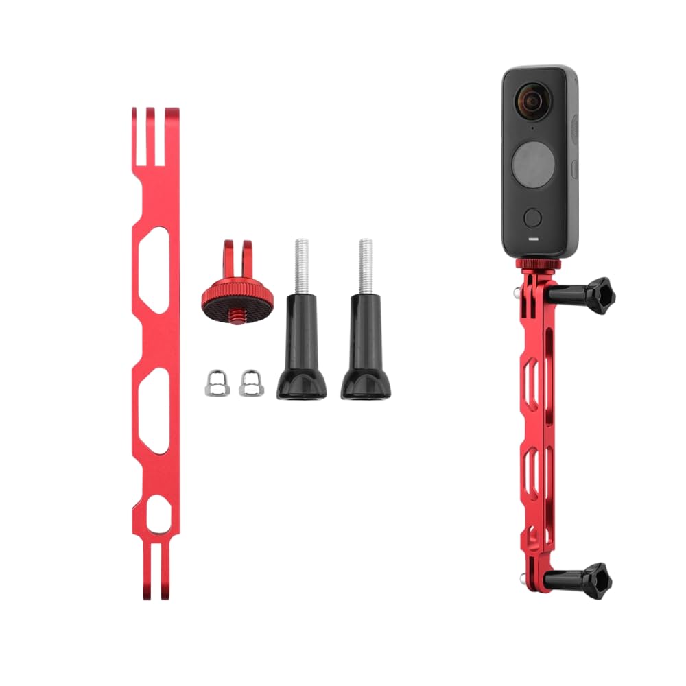 Aluminum Adapter Extention Arm Screw Mount for Insta360 One X3 /One X2 / X & Action Camera