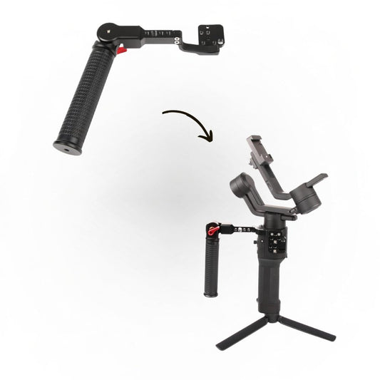 Handle Holder Adjustable Angle Alloy Grip Bracket for DJI Ronin RS4/RS4 PRO/RS3/RS3 PRO/RS2/RSC 2