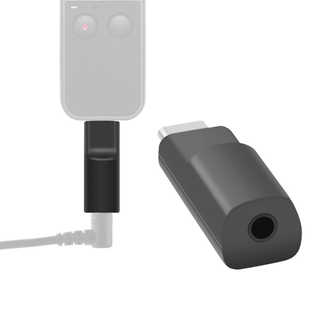 Mic Adapter for DJI Osmo Pocket and Pocket 2 Audio Mount Accessories