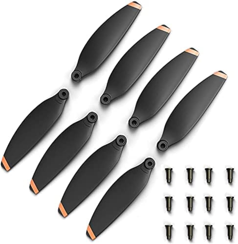Dji Mini 2 Propellers Replacement Low-Noise and Quick-Release Blades Compatible Props