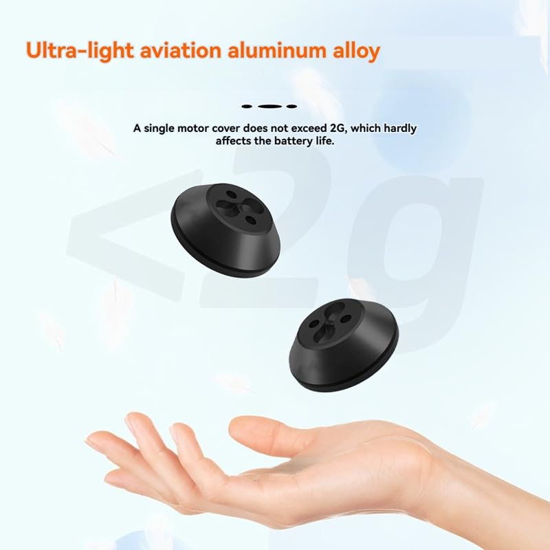 Upgraded Aluminium Motor Cover Cap for DJI Avata 2 (Black) (view 7)
