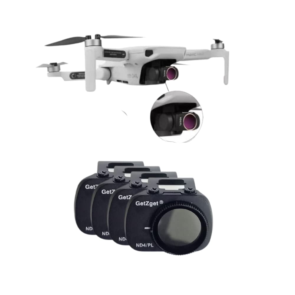 NDPL Filter Set for DJI Mavic Mini/Mini 2/ Mini SE (ND4PL,ND8PL, ND16PL, ND32PL)