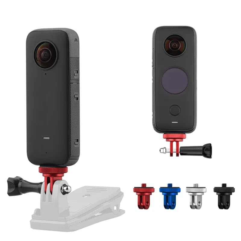 1/4 Screw Mount Adapter for Insta 360 One X3/ X2 / X Action Camera Holder