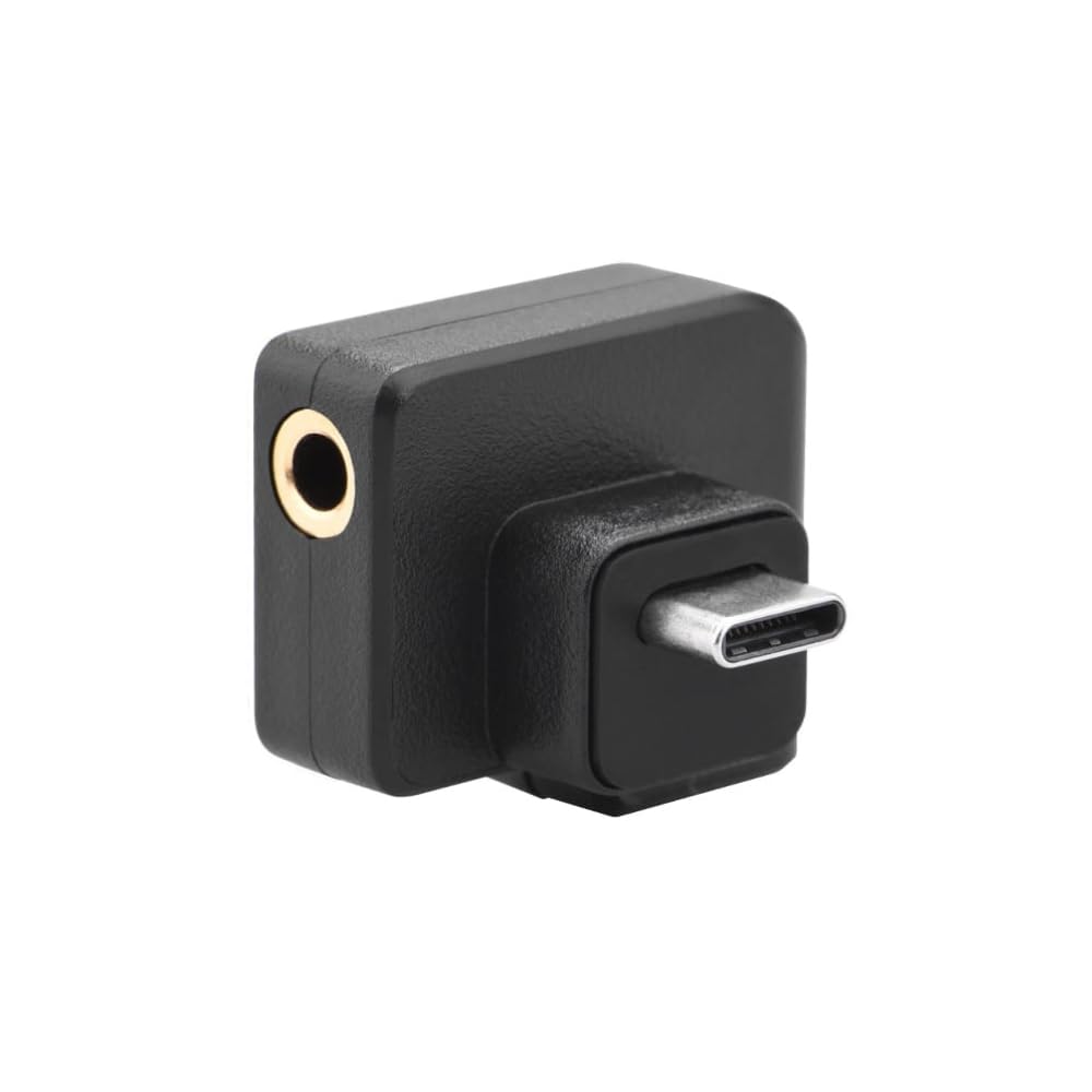 Mic Adapter for DJI Osmo Action Dual 3.5mm USB-C Adapter Audio External Mic