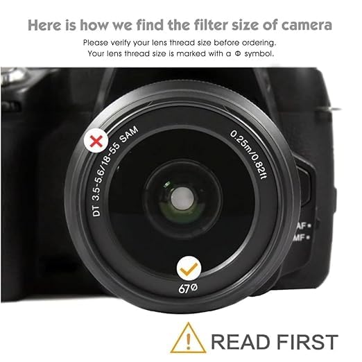 GetZget® Streak Lens For samsung Galaxy S23/24/25 Ultra, Vivo X100/200 Pro, Xiaomi 14 UltraMobile Cover, DSLR Camera (White, 67mm)