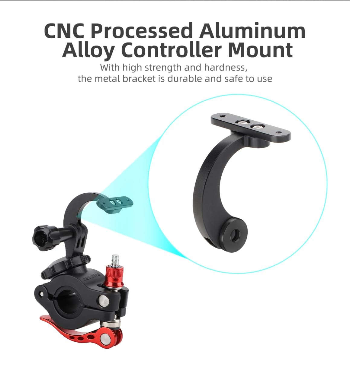 Bike Bracket for DJI RC 2, Avata 360, Pocket 3, Action 4 and Insta360 X3 (view 5)