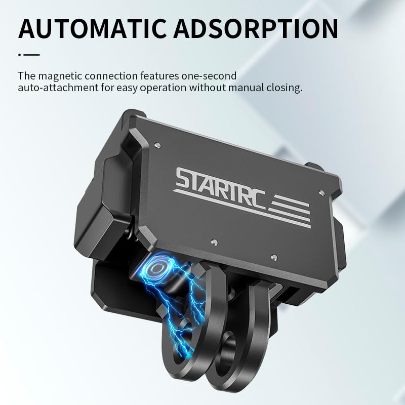 Start RC Magnetic Mount For DJI Osmo Pocket 3 Sport Camera Accessories Quick-Mount Adapter Base Expansion Bracket with 1/4 Screw Port