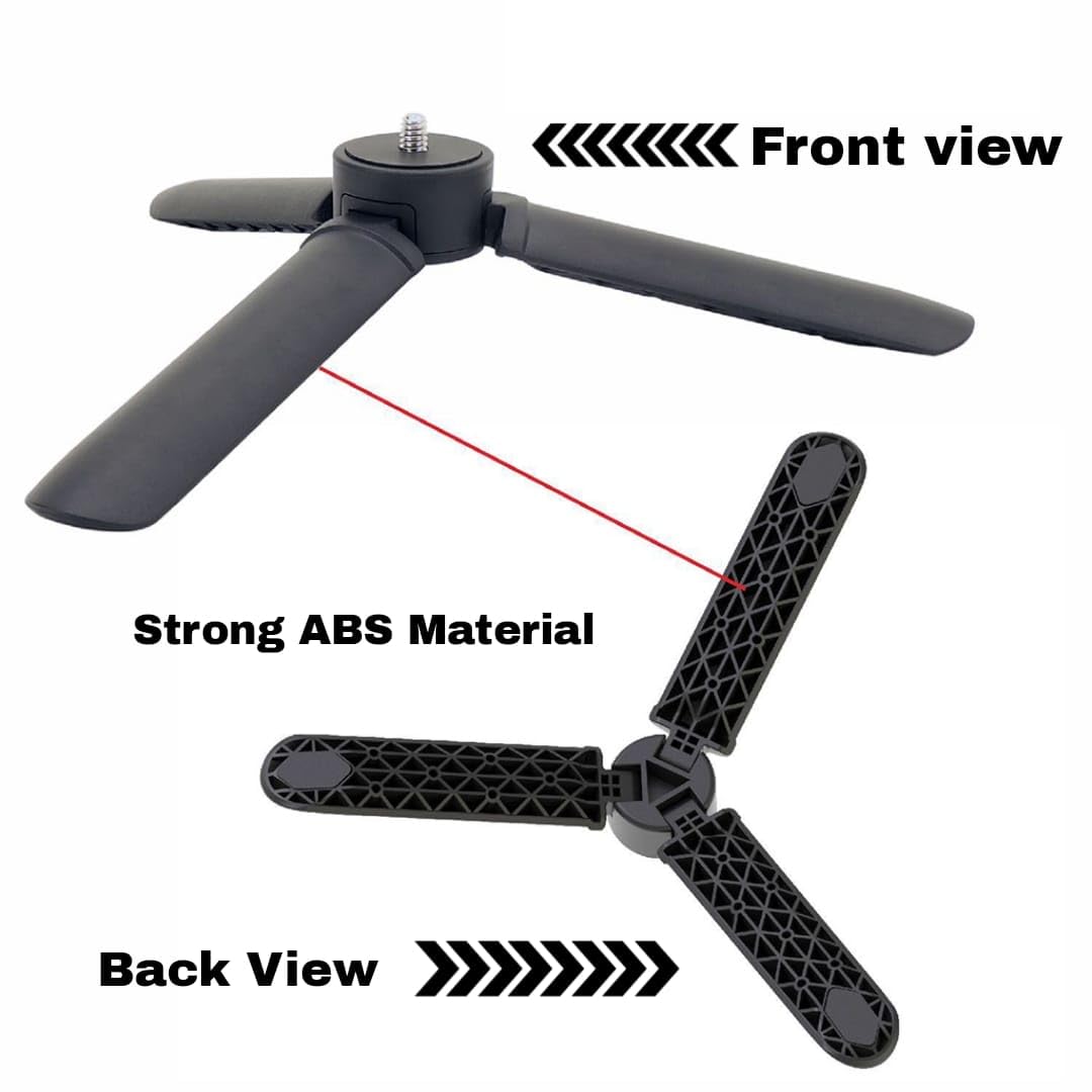 Desktop Tripod Stand for DJI Ronin, OM and Zhiyun DSLR Gimbals (5kg) (view 2)