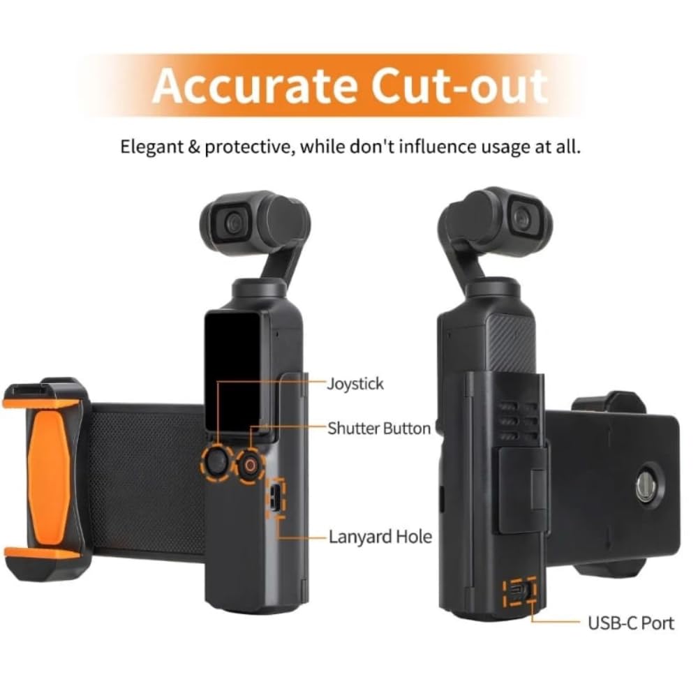 Mobile Phone & Camera Mount for DJI Osmo Pocket 3 Mounting Bracket Accessories