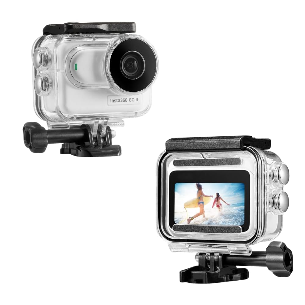Underwater Waterproof Dive Case Compatible with Insta360 Go 3