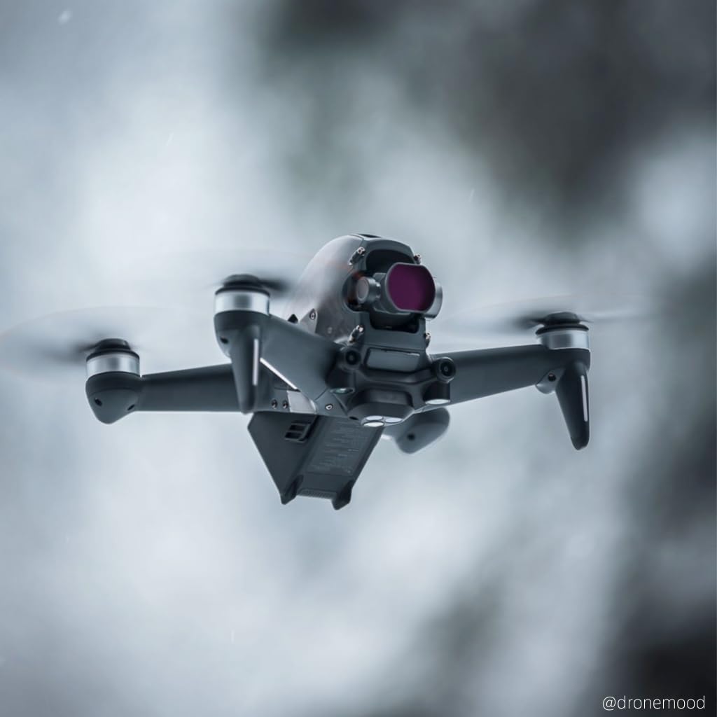 Freewell Standard Day - 4K Series - 4Pack ND Filters Compatible with DJI FPV Drone