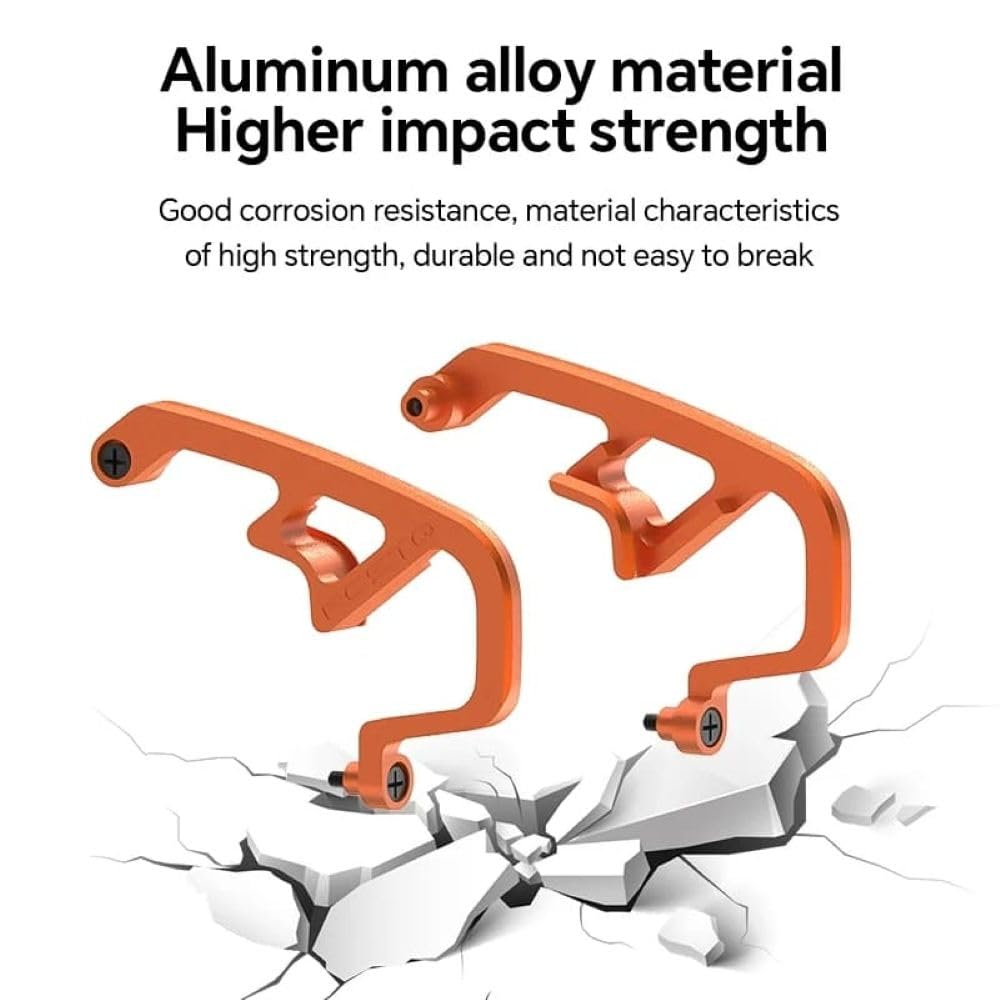 RCSTQ Aluminium Lens Guard for DJI Avata 2 Gimbal Camera (Orange) (view 2)
