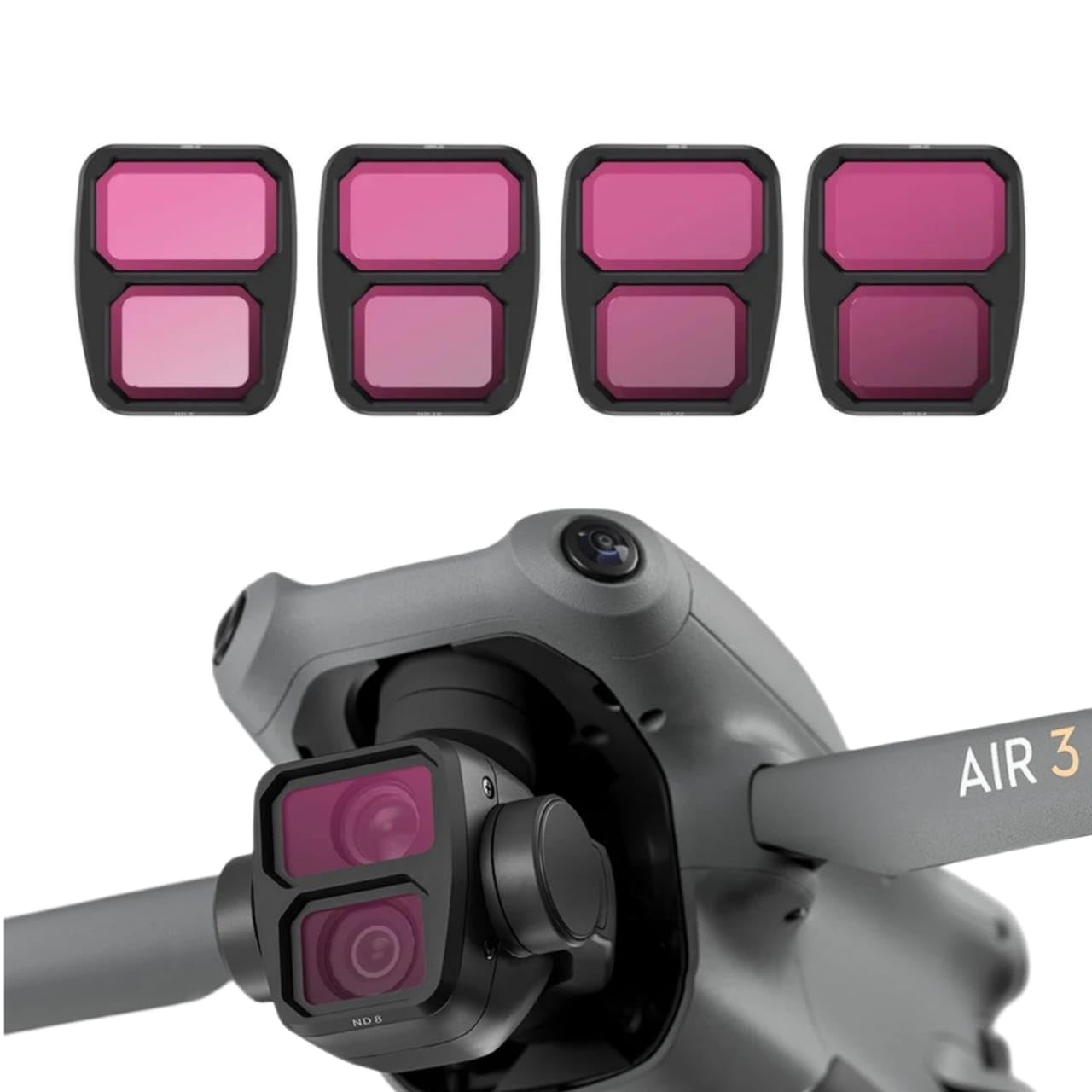 GetZget Nd Filters Set for DJI Mavic Air 3 Gimbal