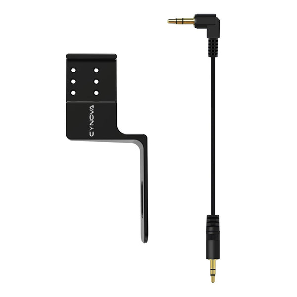 Cynova External Mic Mount Bracket for Insta360 X5, X4, X3 and X2