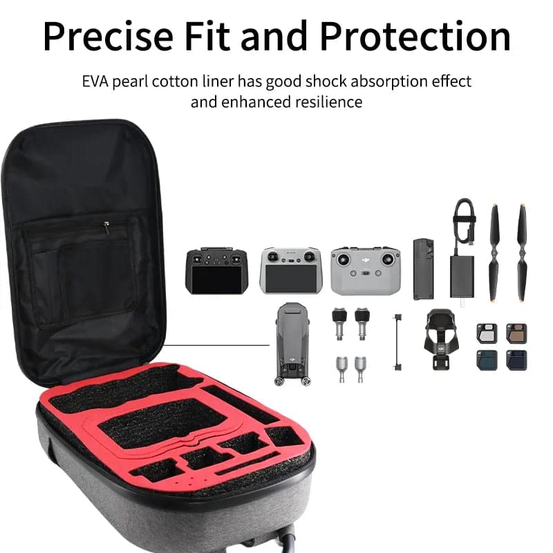 Carrying Case Camera Backpack For Dji Mavic 3 Classic & Accessories Protective Shoulder Hard Bagpack Hand carry Plus Shoulder Bag