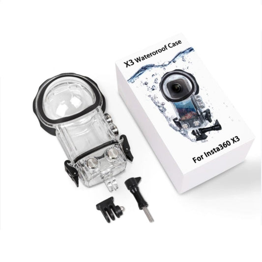Waterproof Underwater Dive Case for Insta360 One X3 Scubadiving Housing Accessories