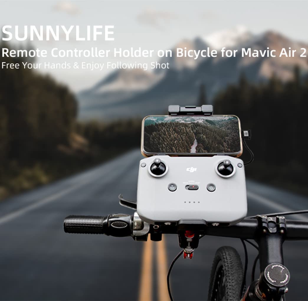 Bike Bracket for DJI Mini 2/3 /Mavic Air 2/ 2S/ Mavic 3 /Neo/Flip RC-N1 Remote Controller Bicycle Motor Bike Mount Accessories