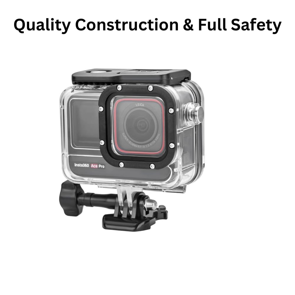 Underwater Waterproof Dive Case for Insta360 Ace Pro