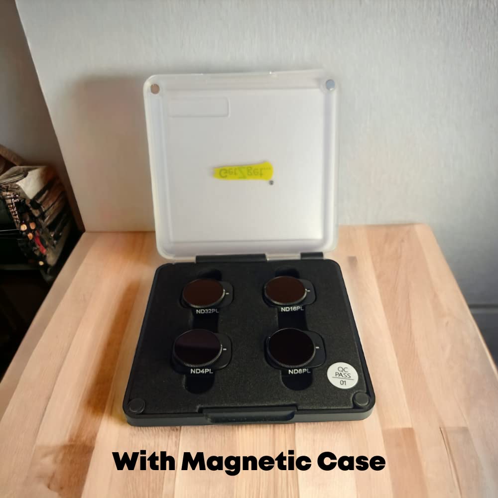 NDPL Filter Set for DJI Mini 3/ Mini 3 Pro (ND4PL,ND8PL, ND16PL, ND32PL) Premium Gimbal Camera Lens ND Filters Accessories