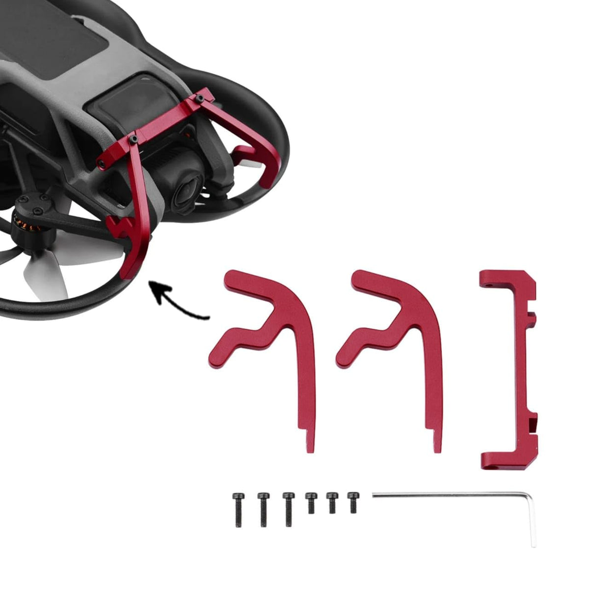 Lens Protective Bumper for DJI Avata Gimbal Camera (view 3)