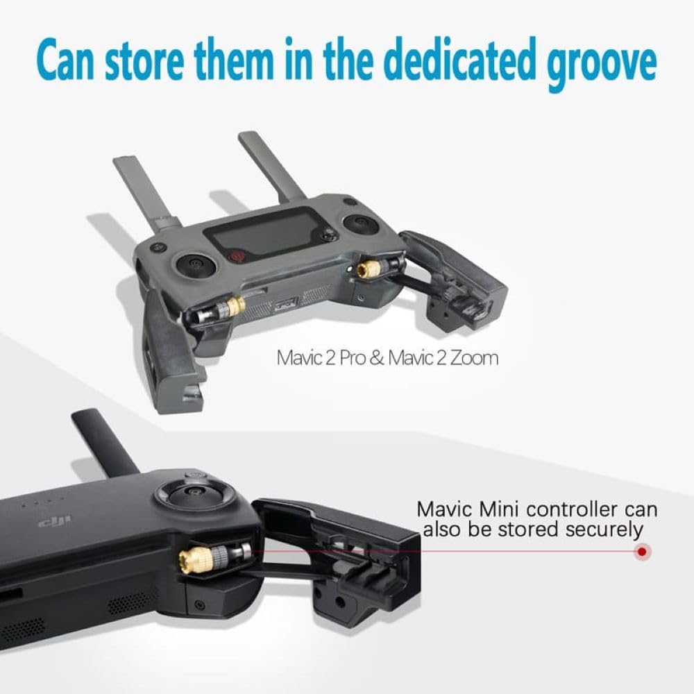 Getzget Height Extendable Joystick for DJI Mavic Mini, Mavic 2 Pro, Mavic Air Remote Controller
