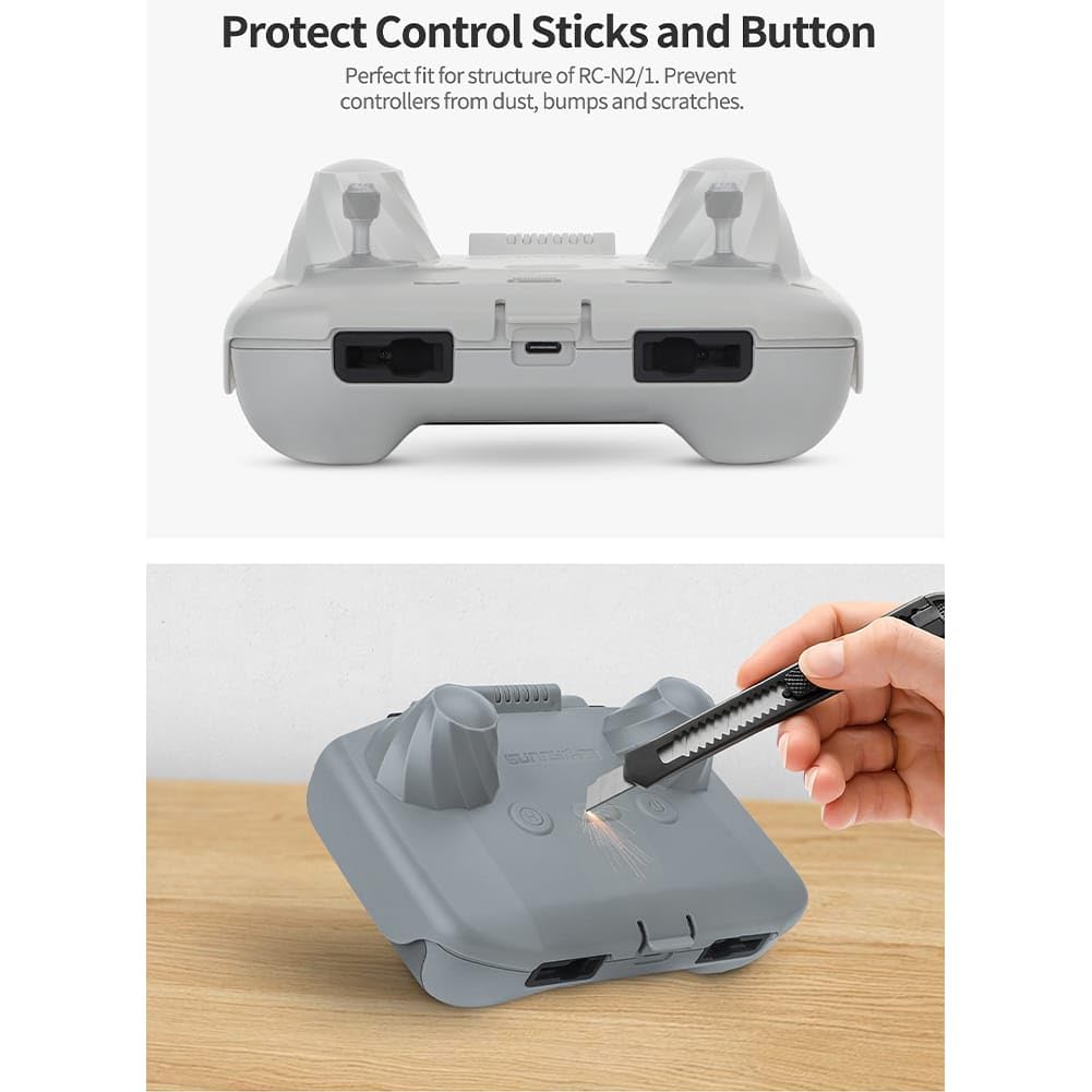 Joystick Protector and Sun Hood for DJI RC-N1/N2/N3 (Flip, Neo 2, Mini 3) (view 7)