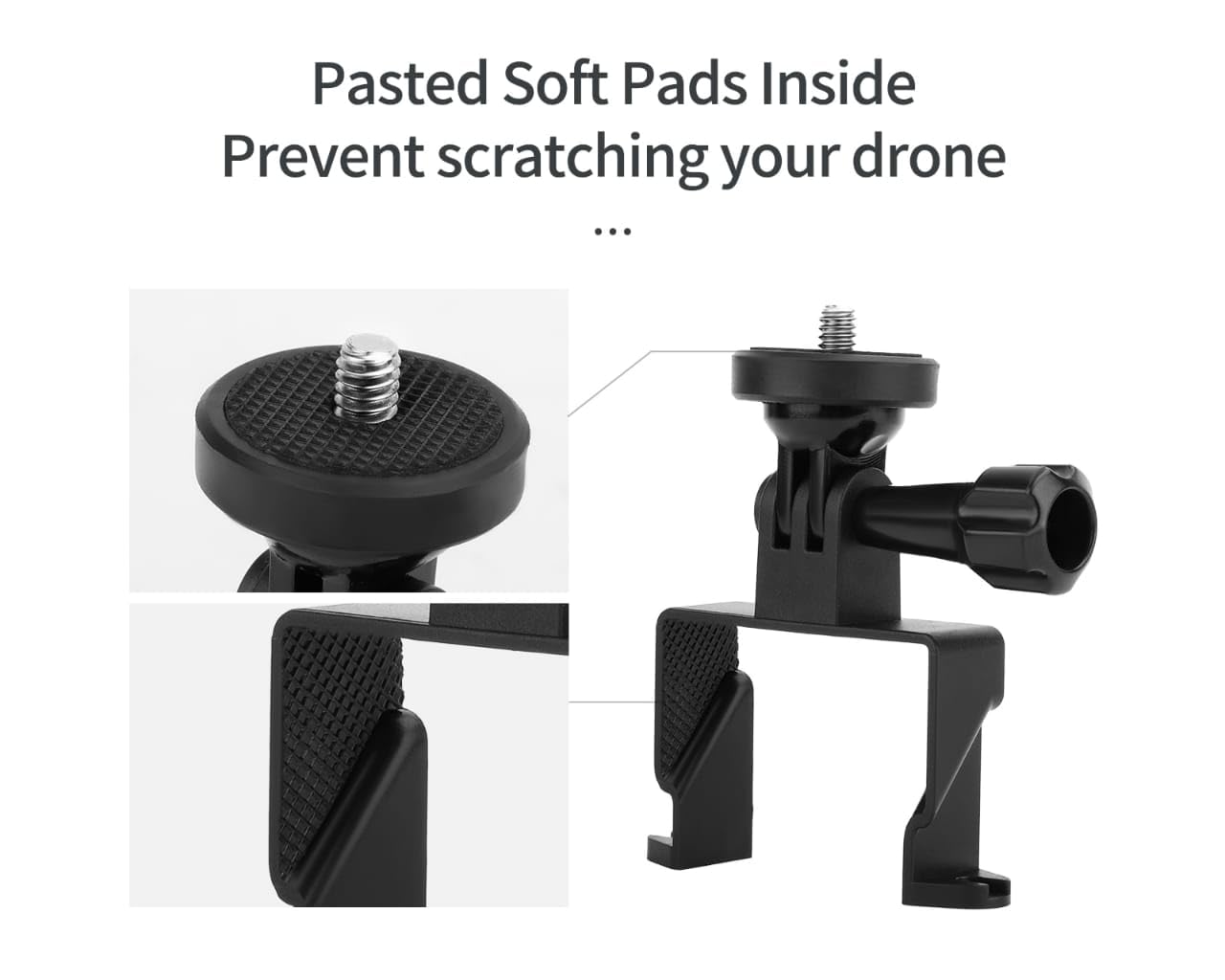 Action Camera Holder For Dji Avata Can Mount Insta 360/ Go Pro/Action 2/3/ Osmo Pocket Lights Etc Mount Accessories