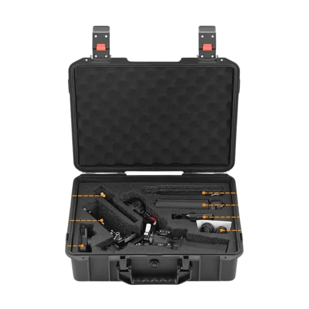 Waterproof Hard Shell Suitcase for DJI Ronin RS 4 Pro DSLR Gimbal (view 2)