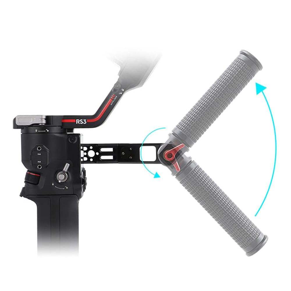 Handle Holder Adjustable Angle Alloy Grip Bracket for DJI Ronin RS4/RS4 PRO/RS3/RS3 PRO/RS2/RSC 2