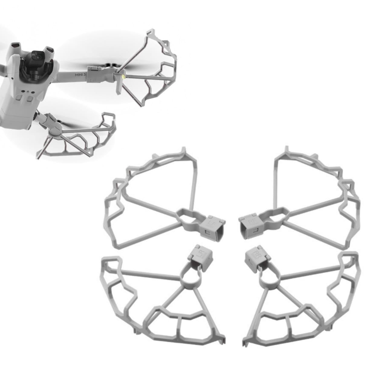Props Guard For Dji Mini 3 and Mini 3 pro Propeller Protection Guard U Angle Round Edge Crash Protection Accessories