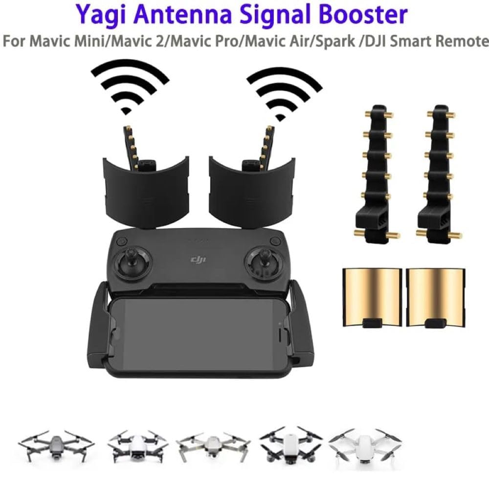Signal Booster Range Extender for DJI Mini 4 Pro, Air 3, Mavic 3 Remotes (view 2)