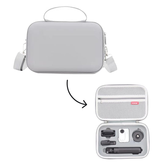 Carrying Case Bag for Inst360 Go3 & Accessories Storage Protective PU Case