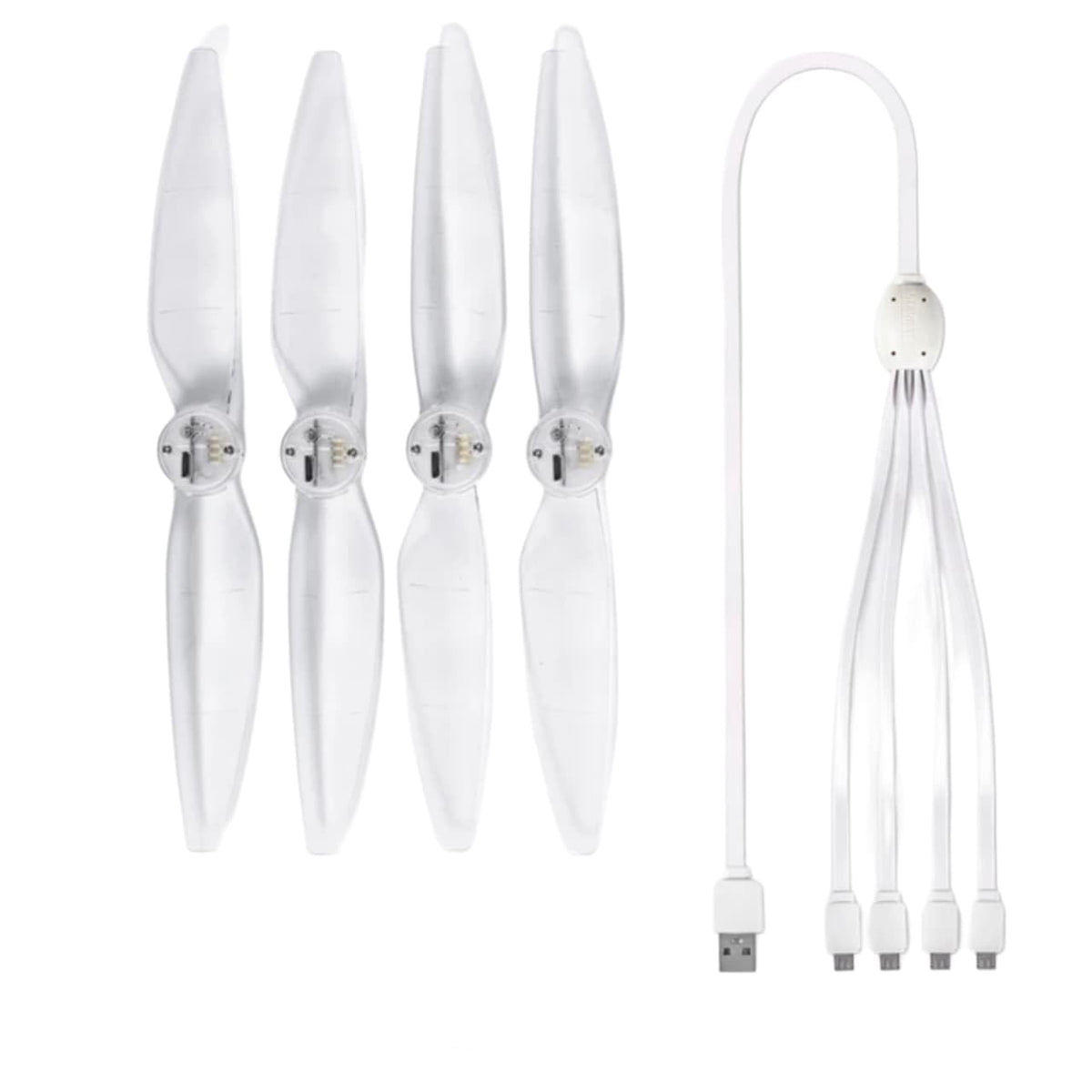 LED Flash Propellers for DJI Air 3 and Air 3S (Full Set)
