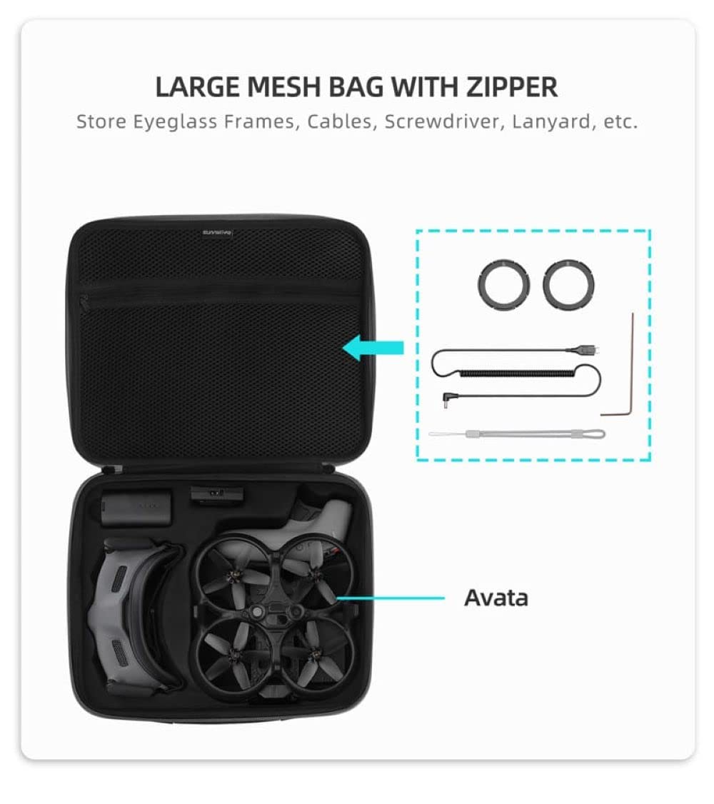 Hand and Shoulder Carrying Case for DJI Avata Pro View Combo (view 4)