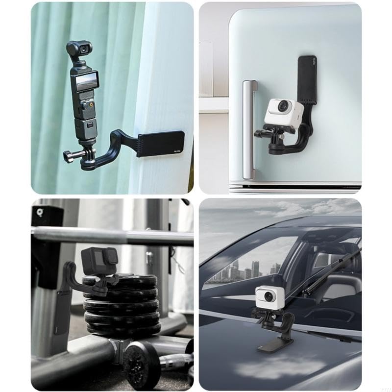 Sunnylife Rotatable Magnetic Mount For DJI Osmo 360, Pocket 3, Action 4/5/5pro, Insta 360 X5/X4/X3, Go Pro Hero 12/11/10 Action Camera Accessory