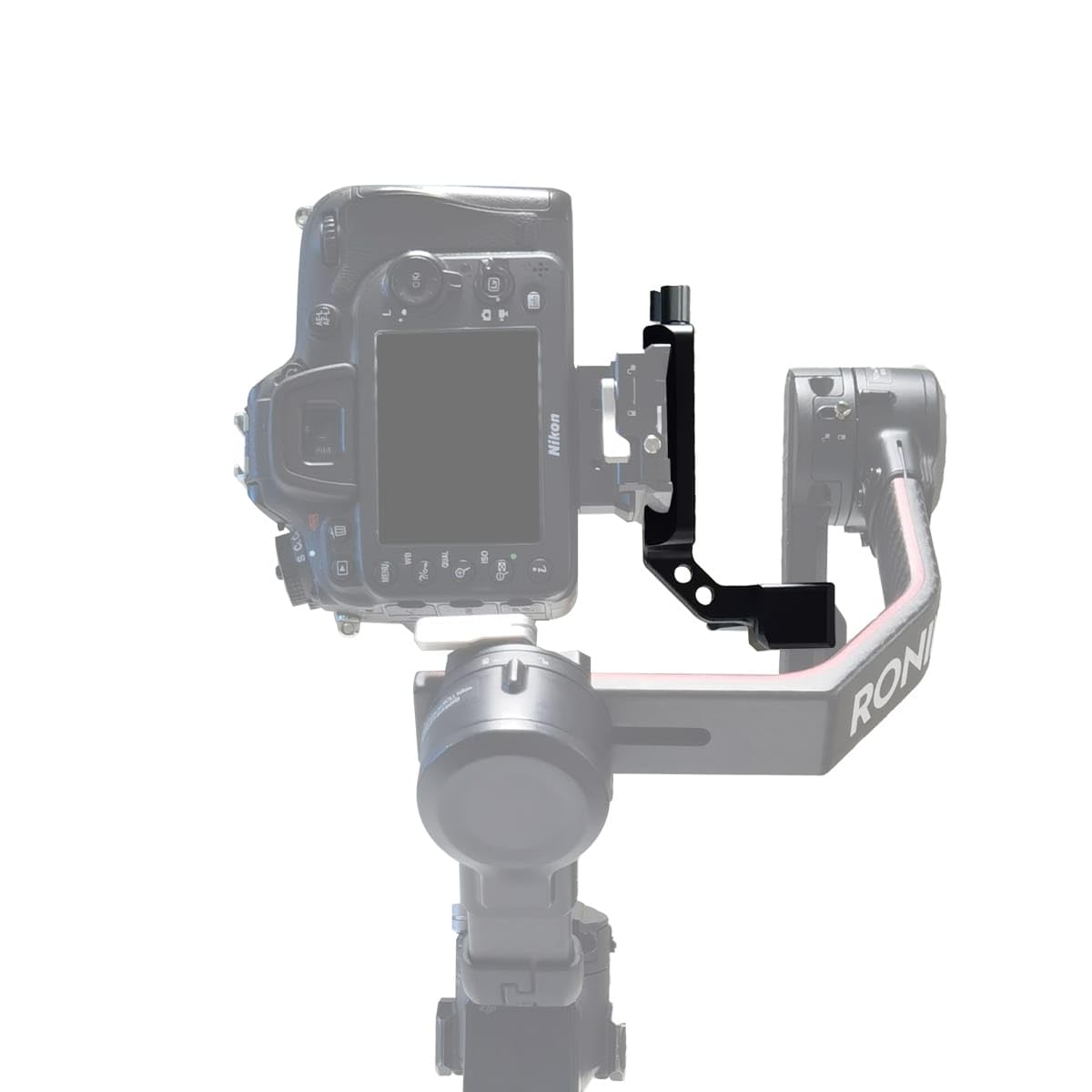 Vertical Clapper Board DSLR Mount for DJI Ronin RS 3, RS 3 Pro and RS 2 (view 3)