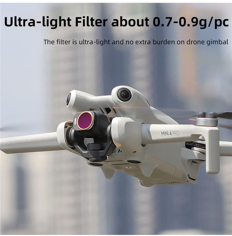 Filter Set Drone Accessories for DJI Mini 4 Pro