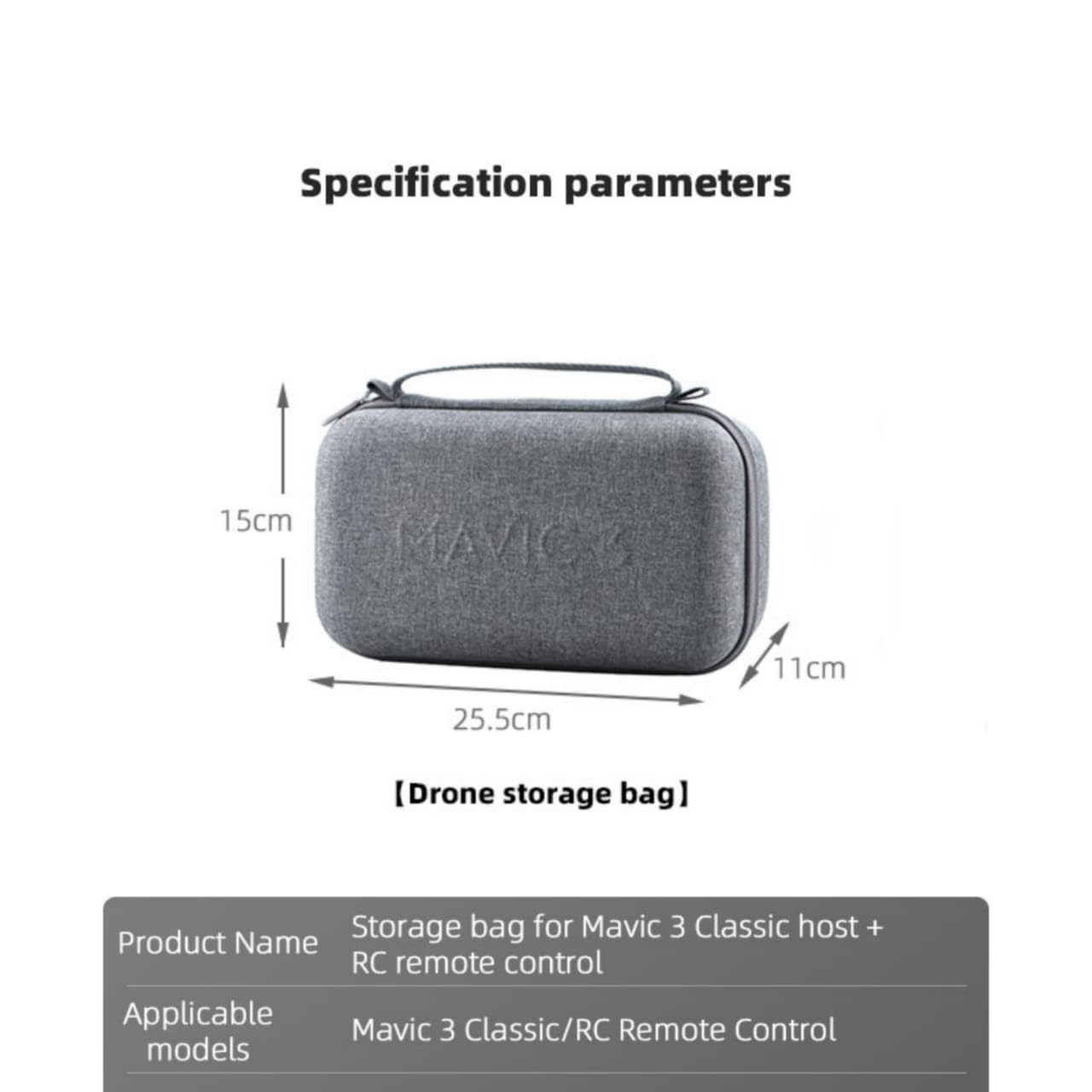 DJI Mavic 3 & Mavic 3 Classic Drone Body Air Travel Protective Luggage Case