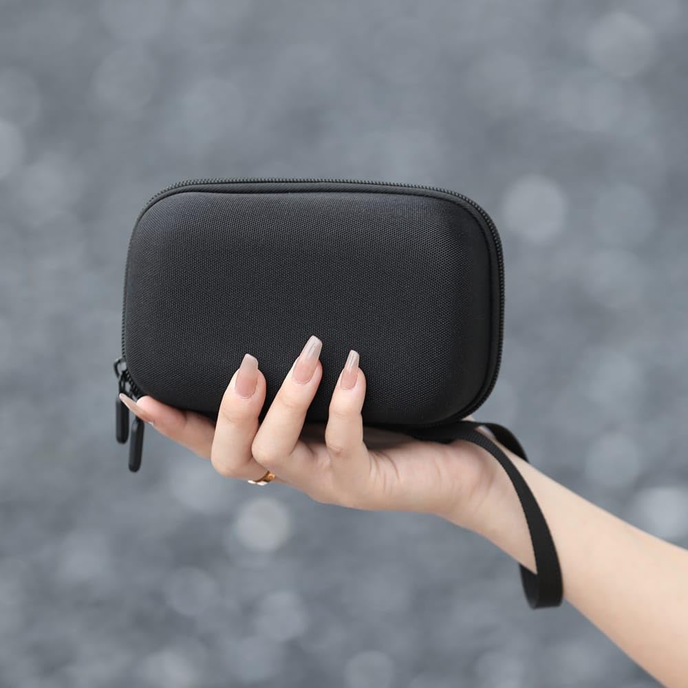 GetZget® Compact Carrying Case Compatible with insta360 Ace Pro Camera & Accessories Mini Storage Bag with Hand Strap