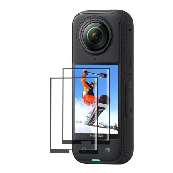 Tempered Glass Screen Protector for Insta360 X5 / X4 (2-Pack)