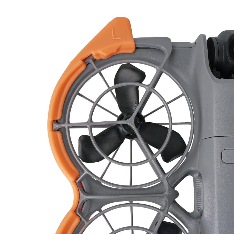 Snap-On Propeller Guard Bumper for DJI Neo 2 (Neon Orange) (view 2)