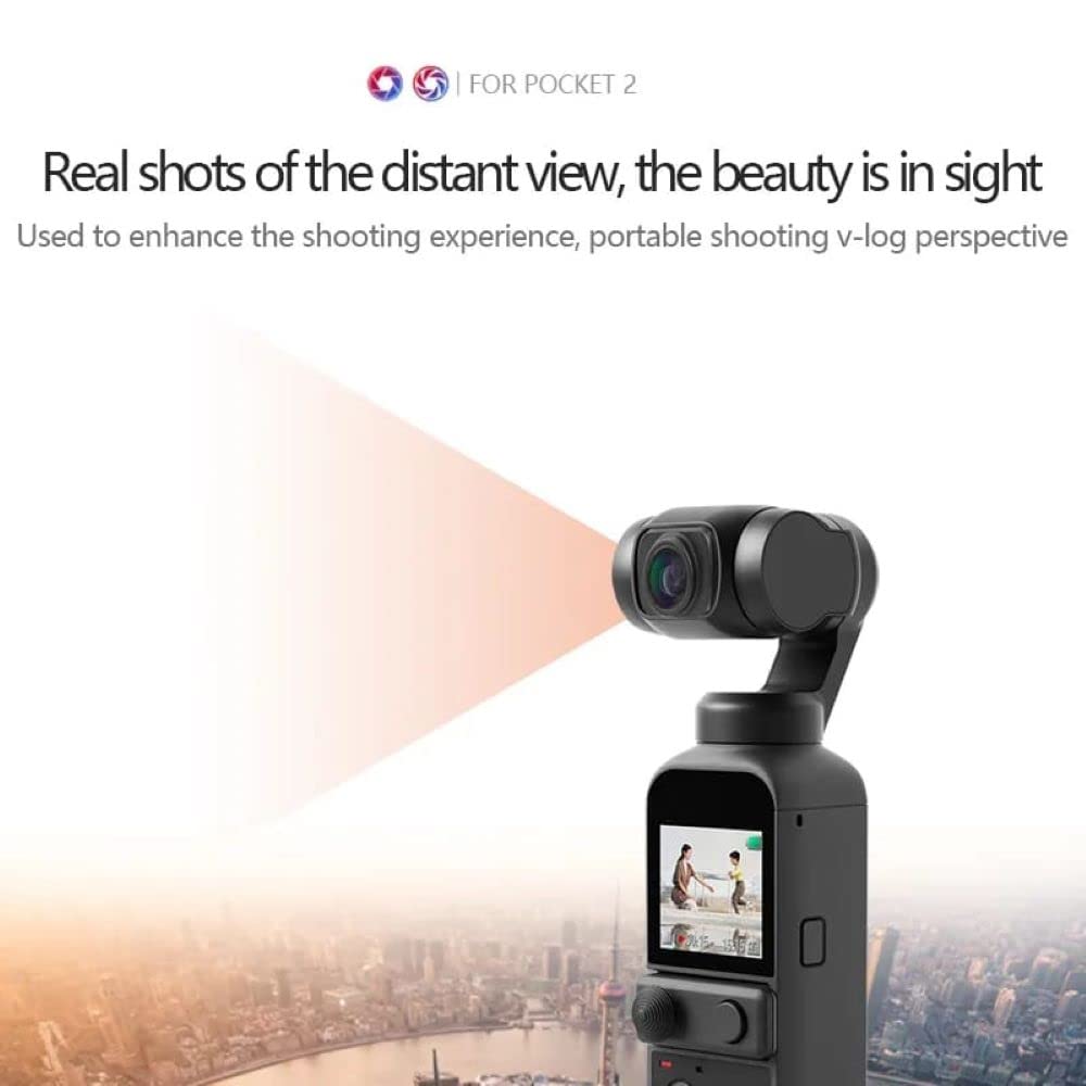 Wide Angle Lens for DJI Osmo Pocket 1 and Pocket 2 (view 3)