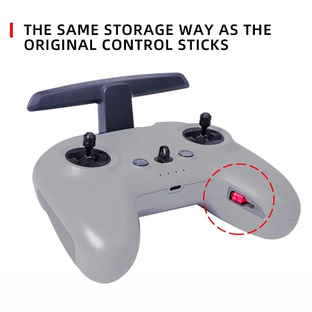 Thumb Rocker For Dji Fpv/Dji Avata/Avata 2/ Mavic 3 RC Pro Remote Controller Joystick (Silver)