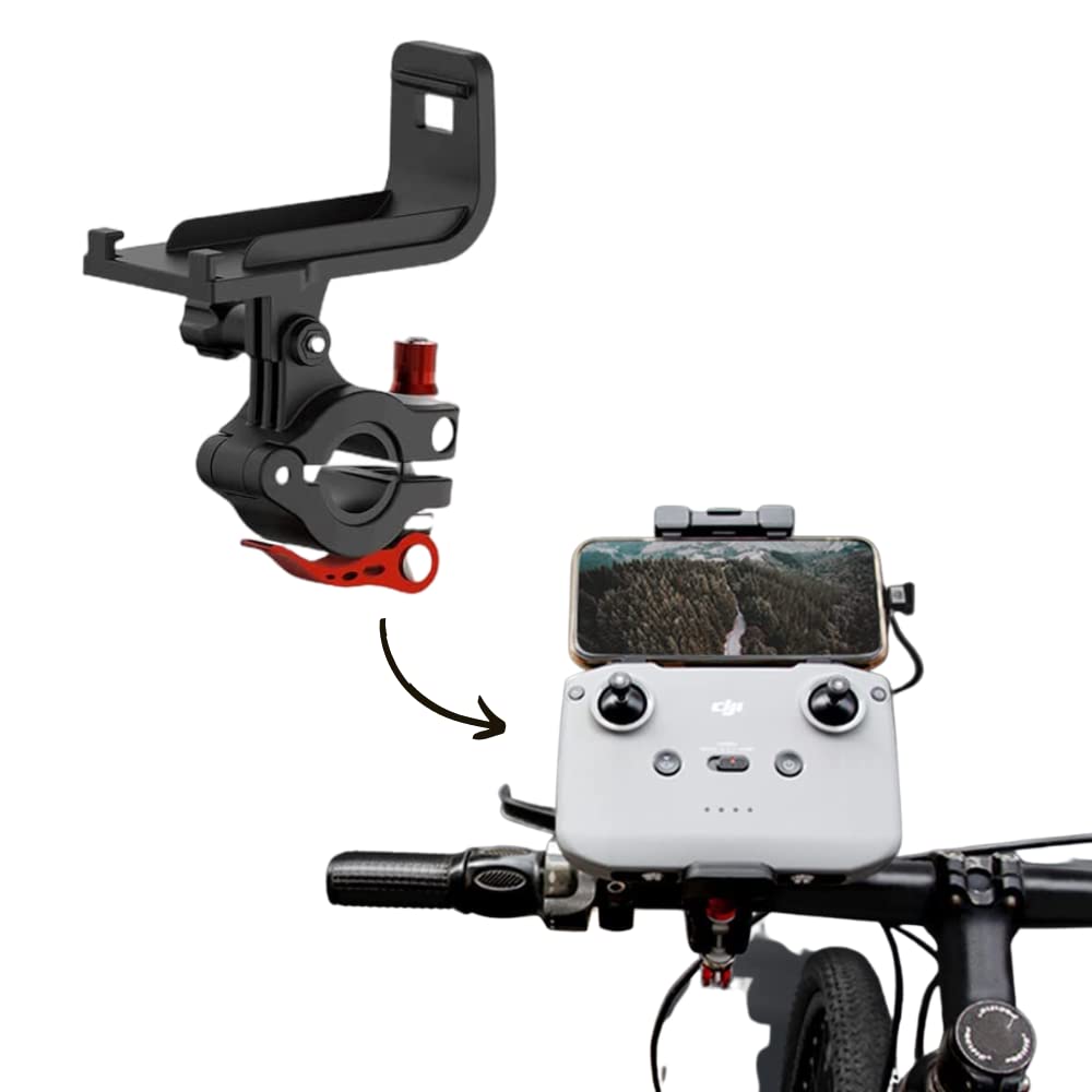 Bike Bracket for DJI Mini 2/3 /Mavic Air 2/ 2S/ Mavic 3 /Neo/Flip RC-N1 Remote Controller Bicycle Motor Bike Mount Accessories
