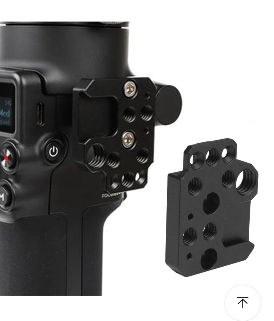 Expansion Mount Compatible with DJI Ronin RS4/ Pro, RS3/ Pro, RS2, RSC, RS 3 Mini Gimbal