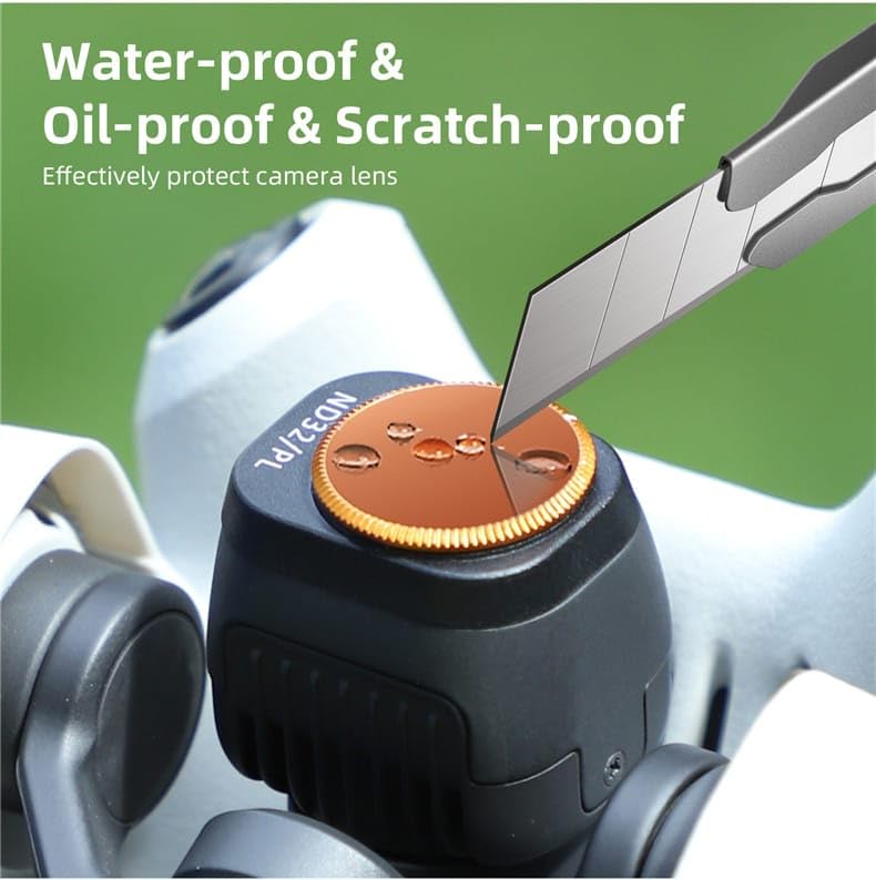 Double-sided waterproof, oil-proof, for your lens protection