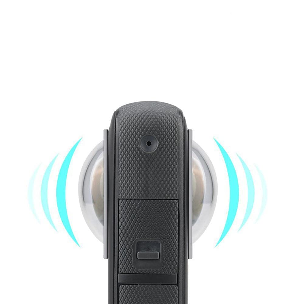Lens Guard For Insta360 One x2 Camera Lens Protective Tempered Sticky Lens Cap Scratch Protevtive Accessory