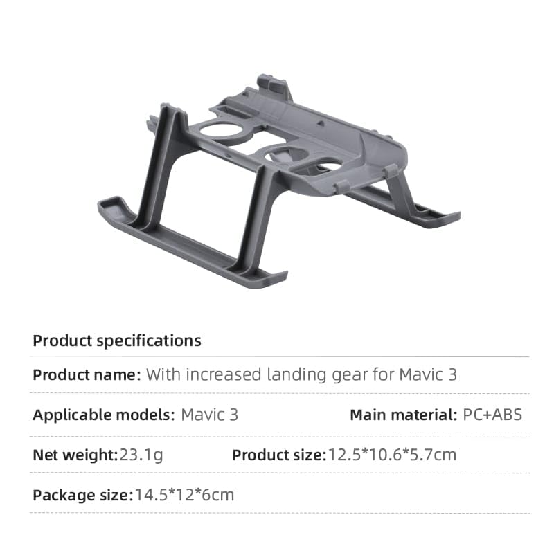Height Extender For Dji Mavic 3 / Mavic 3 Classic Protection Landing Gear Leg